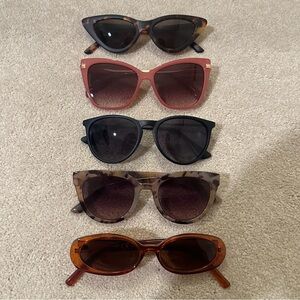 Bundle of 5 Sunglasses